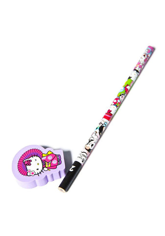 x Hello Kitty Geisha Pencil