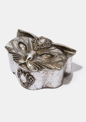 Sacred Cat Trinket Box