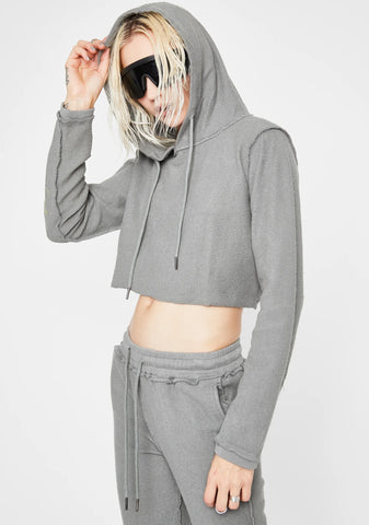 Switchin' Up Crop Hoodie