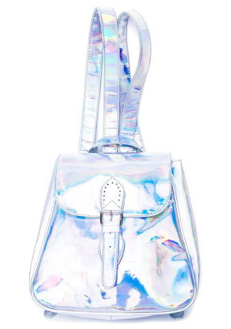 Iridescent Hologram Backpack