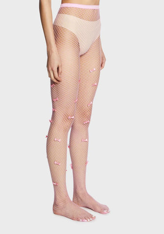 Baby All Intertwined Fishnet Tights