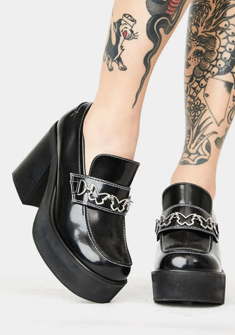 There She Goes Platform Loafers