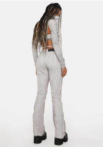 Compression Raw Edge Pants