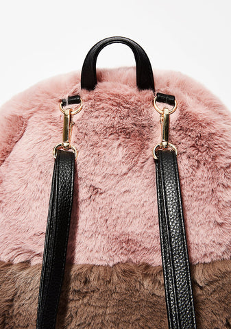 Inconsiderate Fuzzy Backpack