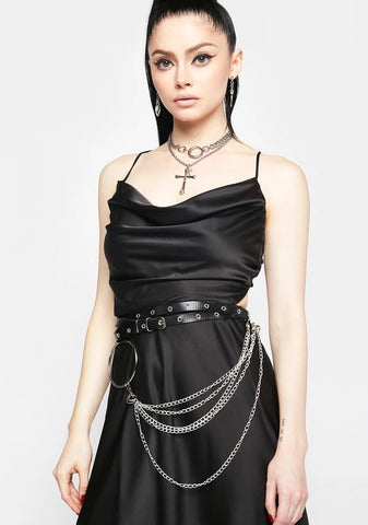 Wrap Around O Ring Waist Belt