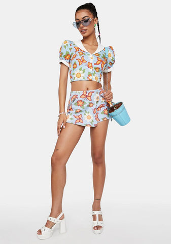 Just Add Sunshine Mini Skort