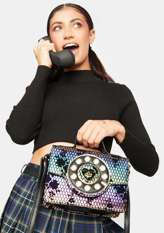 Rainbow Hello Again Crossbody Bag