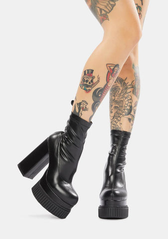 Steal My Heart Platform Boots