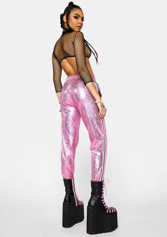 Sweet Space Voyage Glitter Joggers