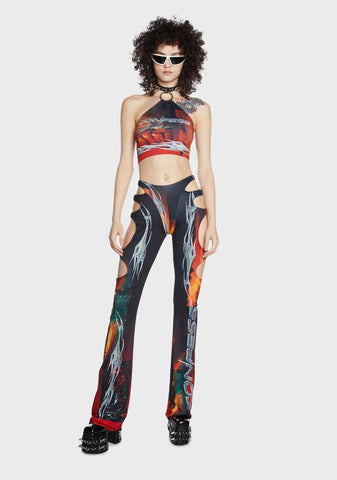 Confession Choker Top