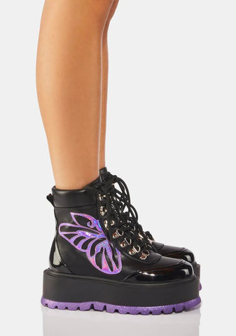 Tooth Fairy Combat Boots