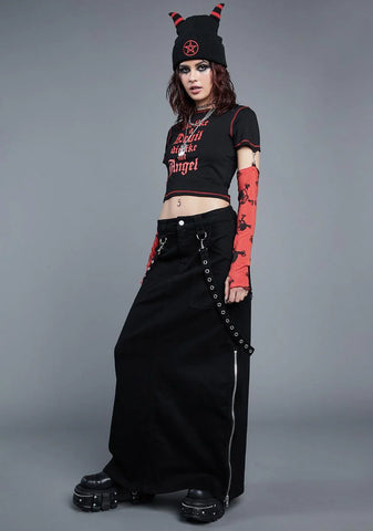Wreak Havoc Maxi Skirt
