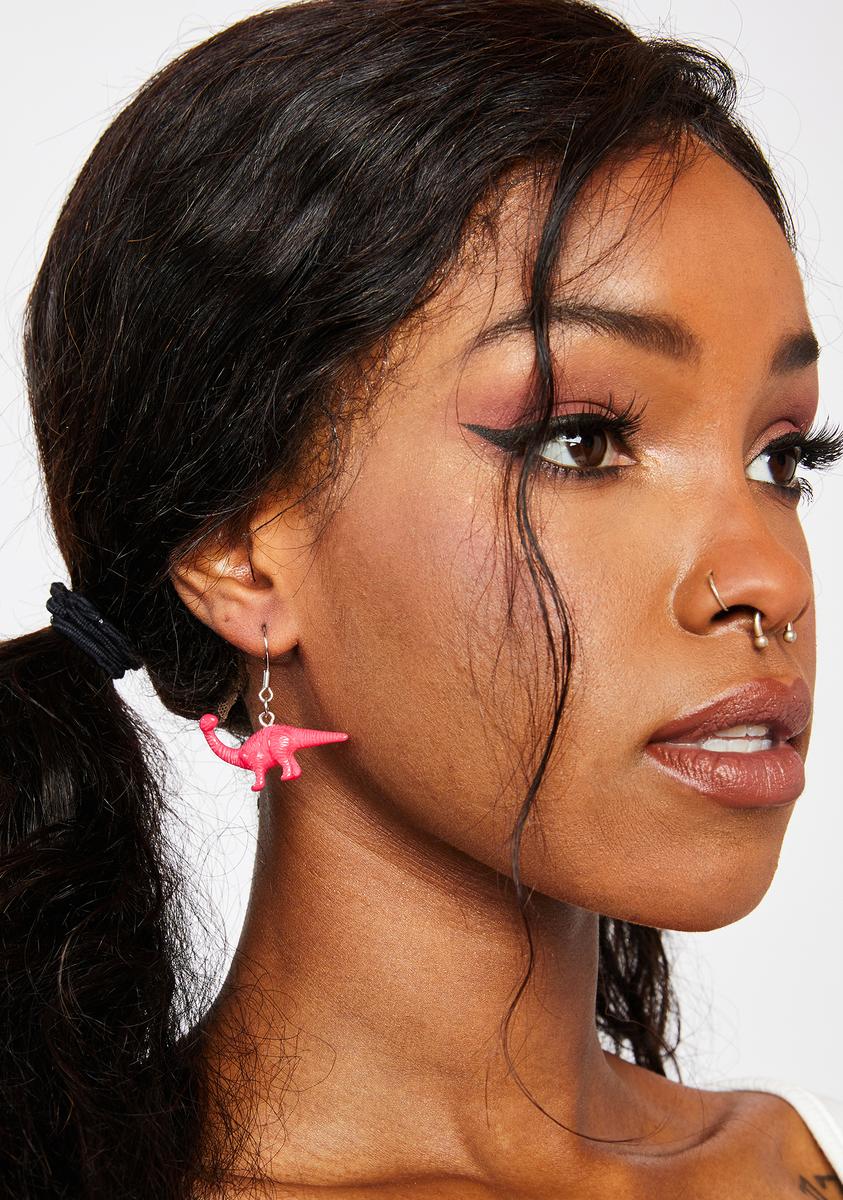 Ancient Times Dinosaur Earrings