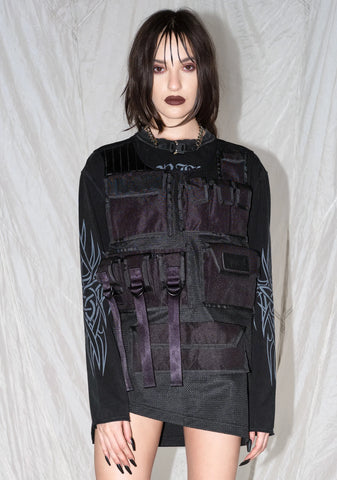 Synth Unisex Tactical Pocket Top