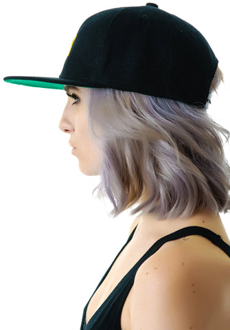 Trippy Snapback - Black