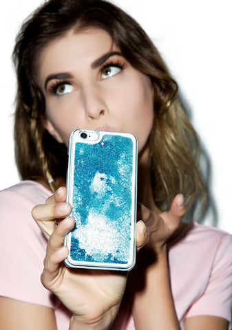 Shooting Star Glitterfalls iPhone Case