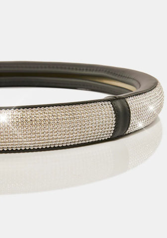 Midnight Bling My Ride Steering Wheel Cover