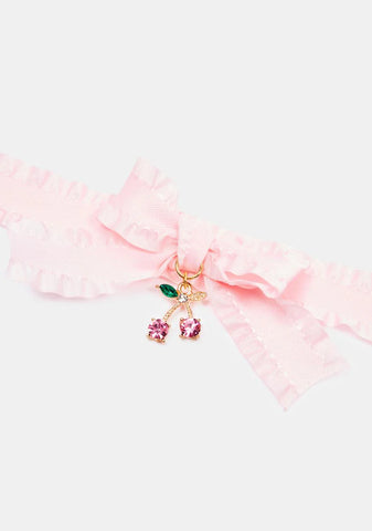 Spoiled Rotten Bow Choker