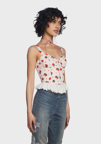 Meadow Greeting Corset Top