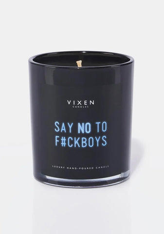 Say No To Fuck Boys Candle