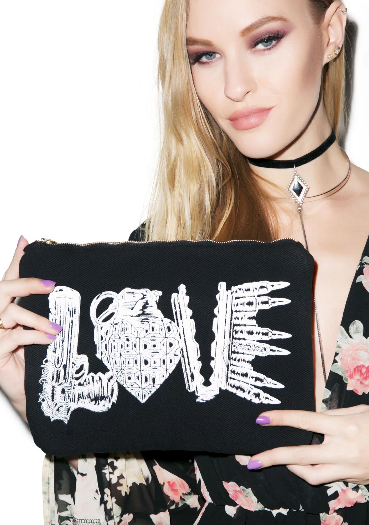 Love Kills iPad Clutch