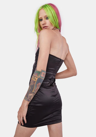 Midnight Club Dreams Satin Mini Dress