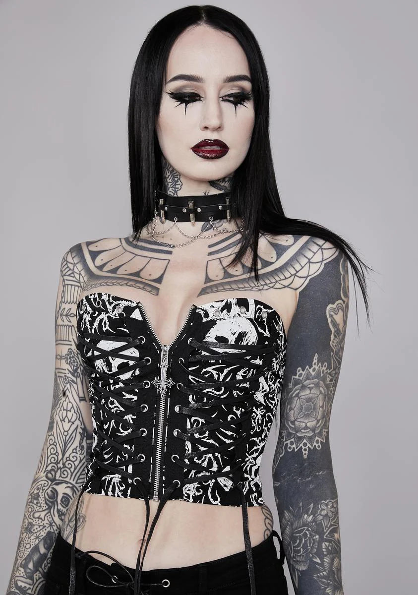 Trading Nightmares Corset Top