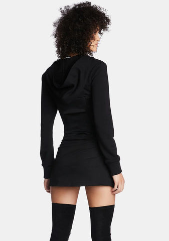 You Could Never Crop Corset Hoodie