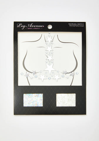 Star Act Pasties N' Loose Glitter Set