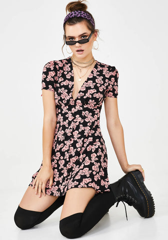 Daisy Crazy Floral Dress