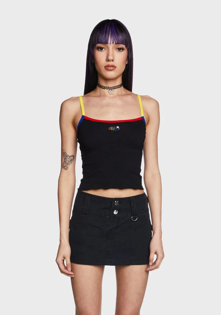 Short Circuit Crop Top