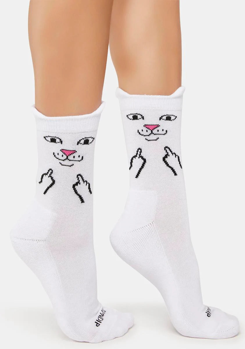 Nerm Face Mid Socks