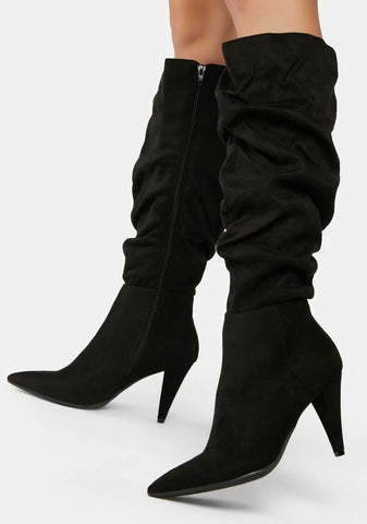 Slay That Walk Heeled Booties