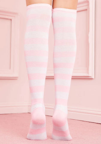 Baby Be My Boo Striped Socks