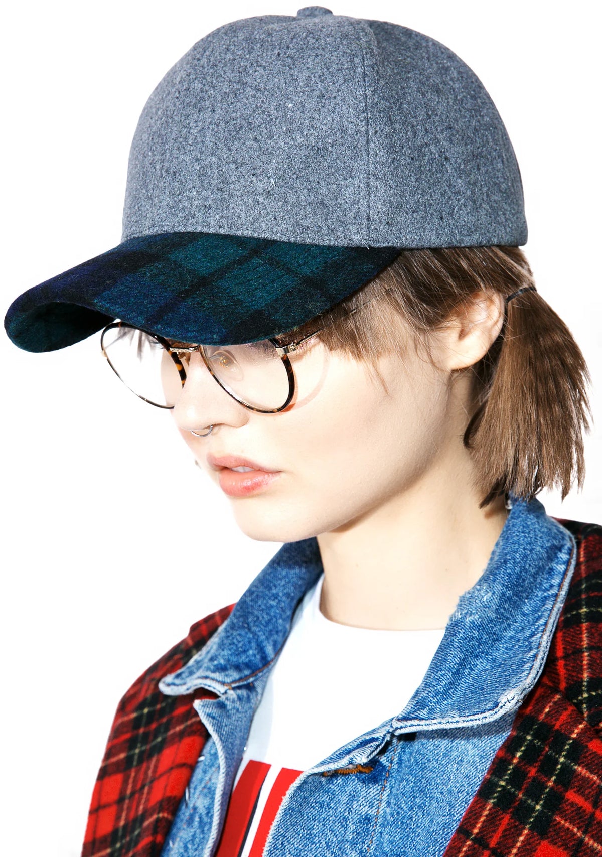 Nightbreak Plaid Dad Hat