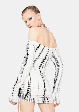 Filter Friendly Tie Dye Mini Dress