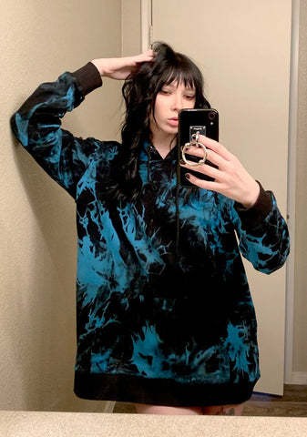 Lucid Dark Dreams Tie Dye Hoodie