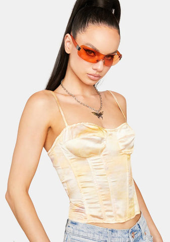 Fever Kiss Satin Corset