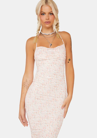 Days Go By Floral Midi Dress