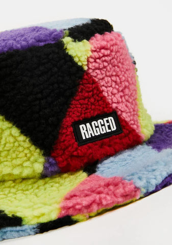 Vivid Argyle Bucket Hat