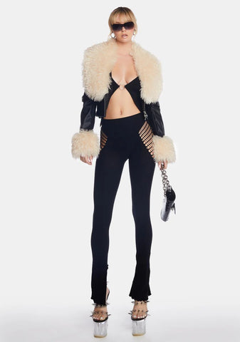 Dextra Cut-Out Pants