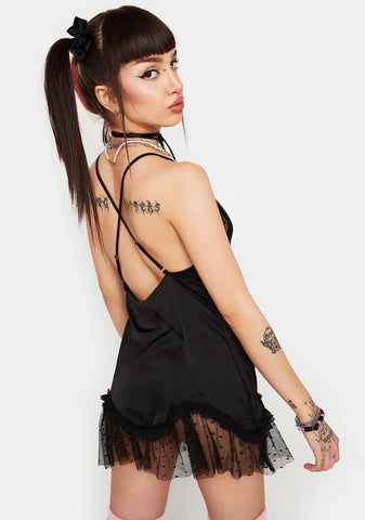 Sneaking Around Slip Dress