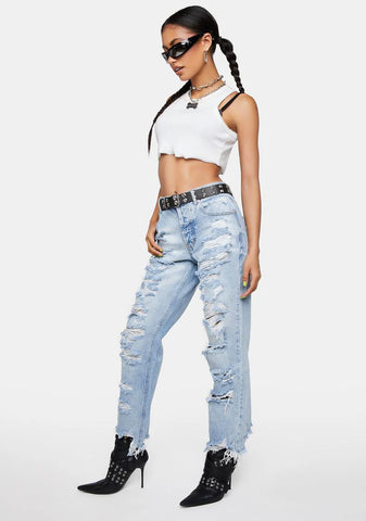 Thrashed Beyond Repair Denim Jeans