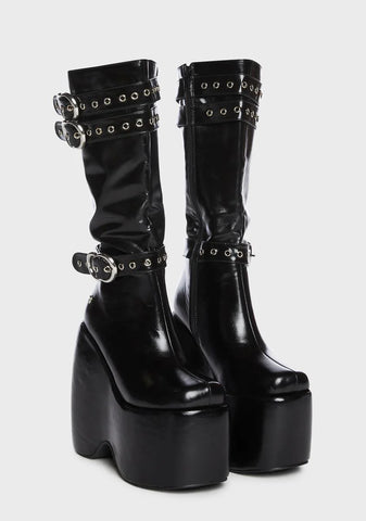 Onyx Speak Your Mind Platform Boots