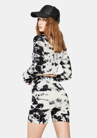 Tie Dye Sleep Long Sleeve Top