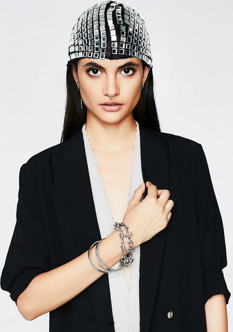 Disco Fever Skull Cap