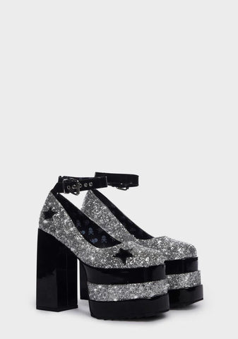 Rock N' Roll Platform Heels
