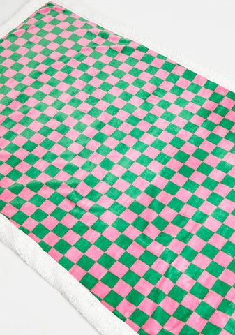 Make A Move Fuzzy Throw Blanket