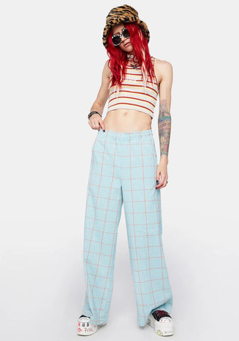 Yudo Plaid Pants
