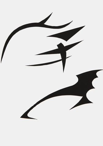 Bat Wings Eyeliner Stickers